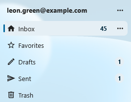 Unread counter in Mail